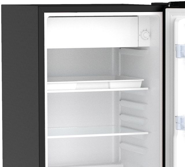 Avanti® Retro Series 18" 3.1 Cu. Ft. Black Compact Refrigerator-3