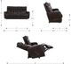 La-Z-Boy® Baron Natural Manual Wall Reclining Sofa-2