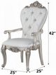 ACME Furniture Gorsedd 2-Piece Cream/Golden Ivory Arm Chair-2