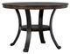 Powell® Franklin Brown Dining Table with Black Base-0