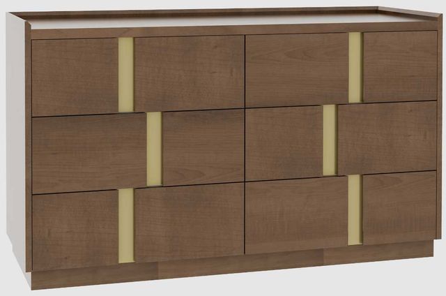Country View Woodworking Verrado 55" Plinth Base Dresser-0