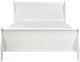 Homelegance® Mayville White Full Sleigh Bed-2