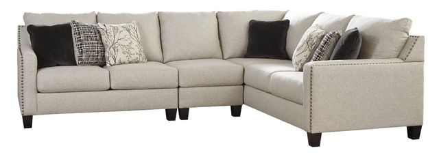 Signature Design by Ashley® Hallenberg 2-Piece Fog Living Room Seating Set-1