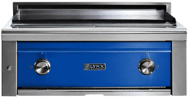 LYNX® Asado 2-Burner Pacific Blue Built-In Natural Gas Grill-0