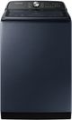 Samsung Brushed Navy Top Load Washer & Electric Dryer Laundry Pair-1
