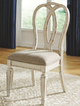 Signature Design by Ashley® Realyn 5-Piece Chipped White Dining Table Set-4