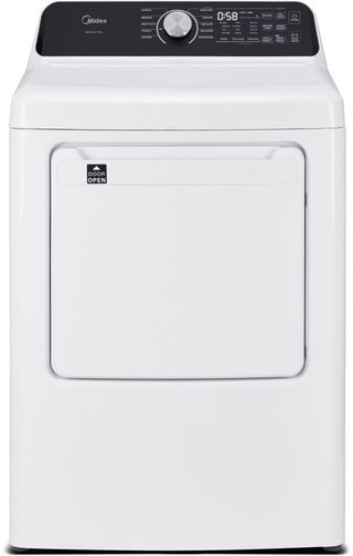 Midea® 7.0 Cu. Ft. White Front Load Electric Dryer