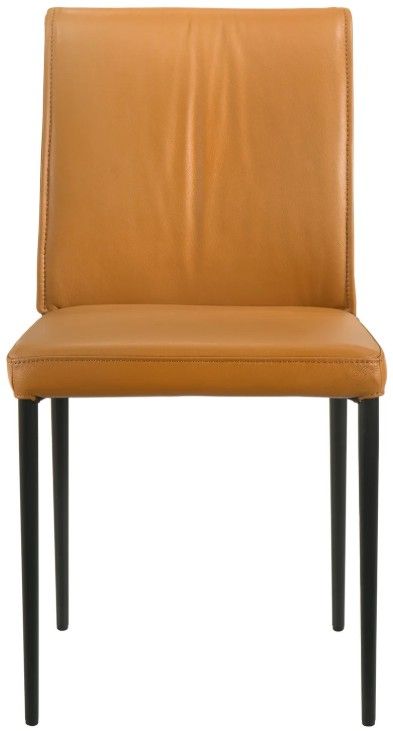 Armen Living Meriam Orange Dining Chair-2
