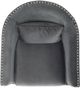 Elements International Stanton Royale Metal Swivel Chair-3