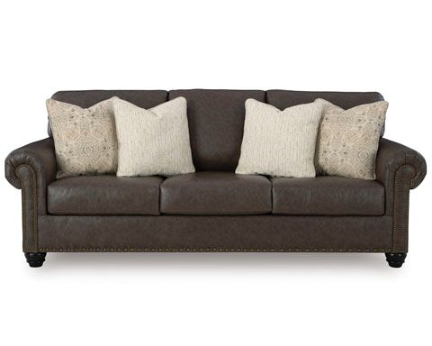 Benchcraft® Roxmere Umber Sofa-1