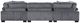 Homelegance® Traverse Gray Sofa-3