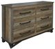 International Furniture Direct Loft Brown/Gray Dresser-0