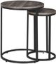Signature Design by Ashley® Briarsboro 2-Piece Gray Washed Accent Tables-1