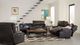 iAmerica Roberto Steel Power Headrest w/Lumbar Lay Flat Reclining Console Loveseat-2