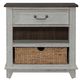 Liberty Furniture River Place Riverstone White/Tobacco Bedside Chest-2