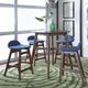 Liberty Furniture Space Savers Blue/Satin Walnut 24" Counter Chair-2