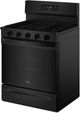 Whirlpool® 30" Black Freestanding Gas Range with Air Cooking Technology-3