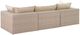 TOV Furniture Cali Cream/Natural Fabric/Wicker Outdoor Modular Sofa-5