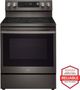 LG 30" Black Stainless Steel Freestanding Electric Range with ProBake Convection®, Air Fry, and EasyClean®-1