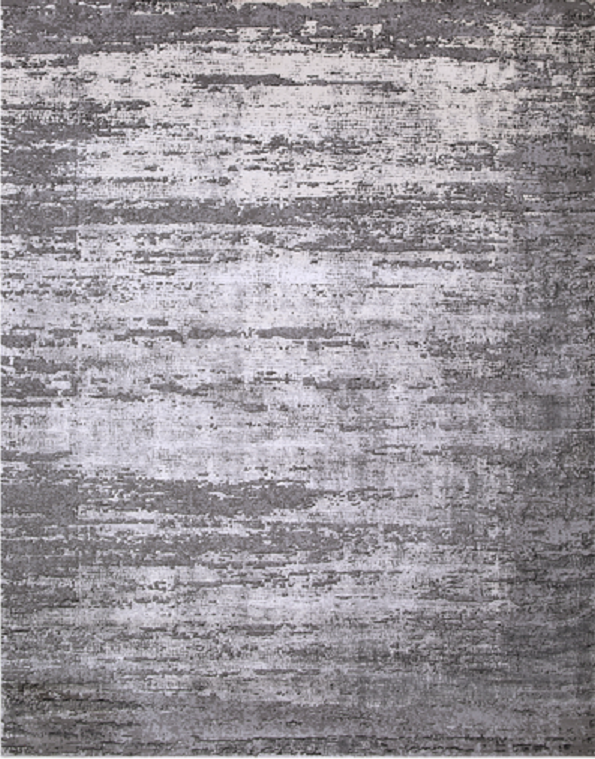 Surya Tibetan Medium Gray 2'x3' Throw Rug-1