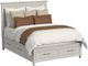 Elements International Canterbury 3-Piece Ivory Queen Storage Bedroom Set-5