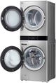 LG WashTower™ Noble Steel Electric Laundry Center, 5.8 Cu. Ft. Washer, 7.4 Cu. Ft. Dryer-4