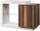 VieBois Natural/Opaque White Console Table-0
