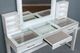 Furniture of America® Stephanie 3-Piece Luminous White Vanity Set-1