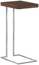 Century® Citation Harkin Brunette Top Pull-Up Table with Polished Nickel Base-0
