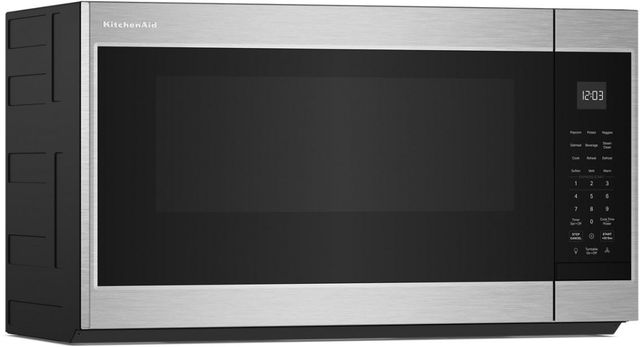 KitchenAid® 1.9 Cu. Ft. PrintShield™ Stainless Steel Over The Range Microwave with Auto Functions-2