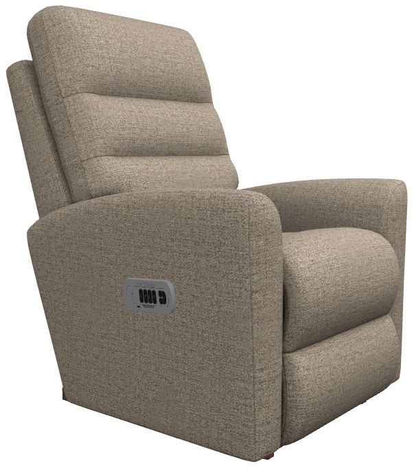 La-Z-Boy® Liam Fawn Power Rocking Recliner with Headrest and Lumbar-0