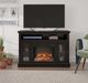 Ameriwood Home Chicago Espresso 50" Electric Fireplace Media Console-5