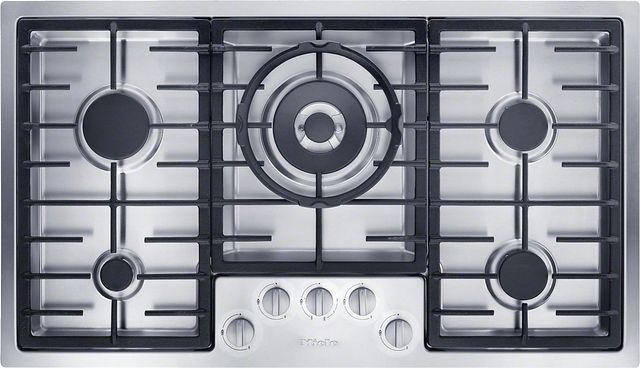Miele 36" Gas Stainless Steel Cooktop