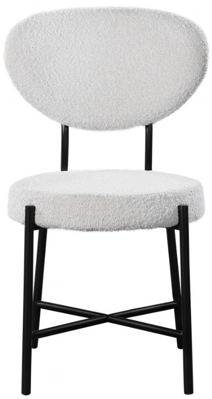 Meridian Furniture Allure Cream Dining Side Chair-1