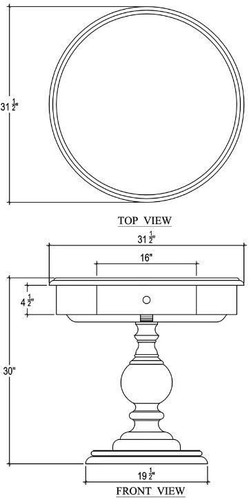 Bramble Customizable Gloucester End Table-1