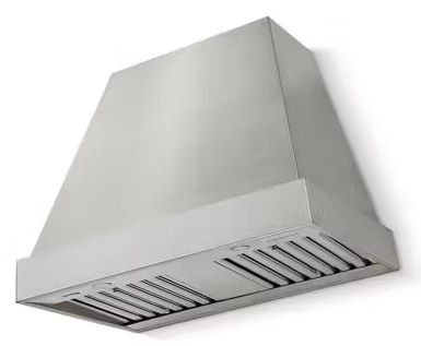 AGA Euclid 36" Stainless Steel Wall Mounted Range Hood  with Brushed Nickel Trim-0