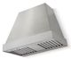 AGA Euclid 36" Stainless Steel Wall Mounted Range Hood with Brushed Nickel Trim-0