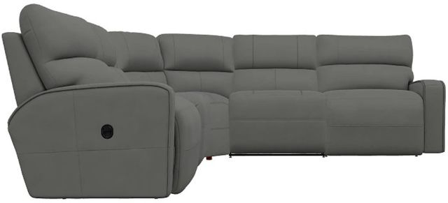 La-Z-Boy® Maddox Slate Reclining Sectional with Custom Layout Options-2