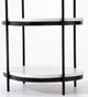 Magnolia Home by Joanna Gaines Lily Hammered Gray/White Nightstand-3