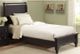 Vaughan-Bassett Cottage Black Full Sleigh Headboard-1