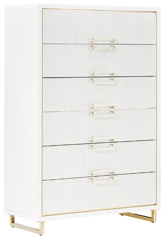 Michael Amini® Palm Gate Cloud White Chest-0