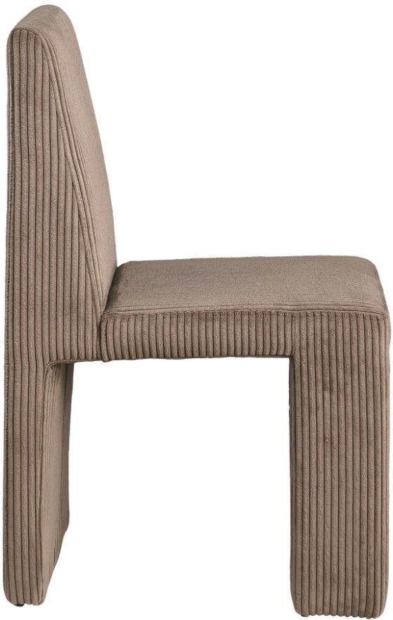 Meridian Furniture Benson Brown Upholstered Dining Side Chair-2