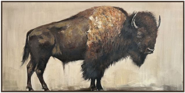 Classy Living Wildhearted Majestic Bison Wall Art-0