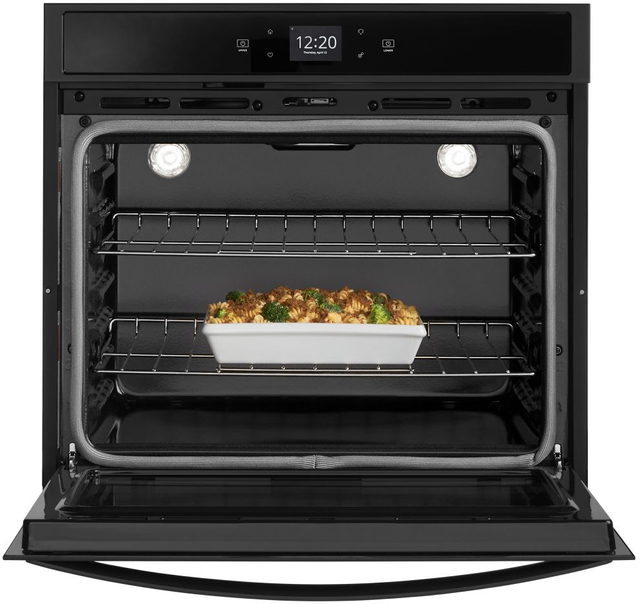 Whirlpool® 27" Black Electric Built In Single Oven-2