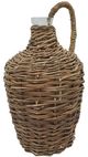 A & B Home Abella Brown Rattan Wrapped Bottle-0
