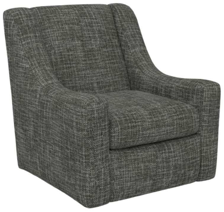 Corinthian Furniture Central Park Green Swivel Accent Chair