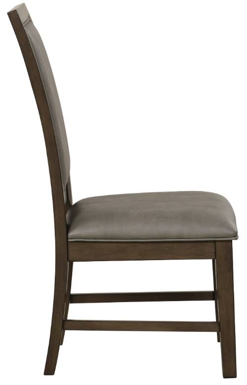 New Classic® Home Furnishings Cityscape Walnut Dining Chair-3