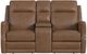 Flexsteel® Maxwell Cedar Leather Power Reclining Loveseat with Console-2