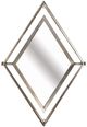 A & B Home Livvy Silver Wall Mirror-0
