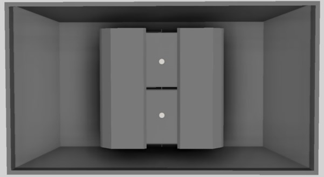 Vent-A-Hood® 54" Gunsmoke Euro-Style Island Range Hood-2